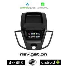 FORD TRANSIT (μετά το 2014) Android οθόνη αυτοκίνητου 4GB + 64GB με GPS WI-FI (ηχοσύστημα αφής 7" ιντσών OEM Android Auto Apple Carplay Youtube Playstore MP3 USB Radio Bluetooth Mirrorlink εργοστασιακ