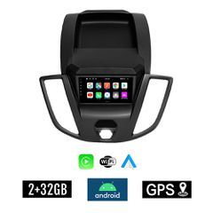 KIROSIWA 2+32GB FORD TRANSIT (μετά το 2014) Android οθόνη αυτοκίνητου 2GB με GPS WI-FI (ηχοσύστημα αφής 7" ιντσών Youtube Playstore MP3 USB Radio Bluetooth Mirrorlink εργοστασιακή, 4x60W, AUX μαύρο)