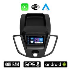 FORD TRANSIT (μετά το 2014) Android οθόνη αυτοκίνητου 4GB με Ελληνικό GPS WI-FI Apple Carplay Android Auto (ηχοσύστημα αφής 7" ιντσών OEM Youtube Playstore MP3 USB Radio Bluetooth Mirrorlink 4x60W εργ
