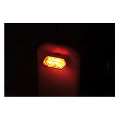 Συνδυασμός πίσω φανάρι/φλάς 'Module 1' taillight / turn signal combo. Smoke lens, ECE