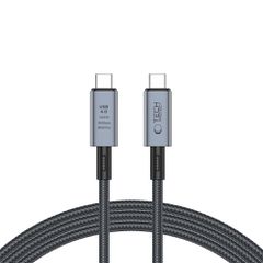 Tech-Protect UltraBoost Max USB-C 4.0 / USB-C 4.0 PD 240W 8K 40Gbps 2m cable - gray