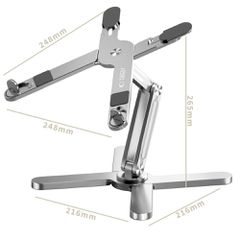 Tech-Protect ULS200 universal stand for laptops up to 16" - silver-thumb-2