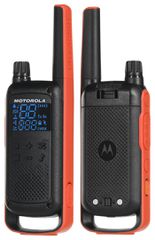 Motorola T82 Twin Pack two-way radio 16 channels Black,Orange