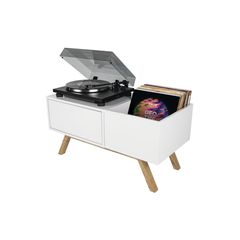 GLORIOUS TURNTABLE LOWBOARD Solid Ashwood featuring 60s - GLORIOUS-thumb-1