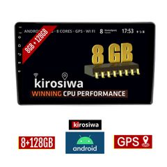 KIROSIWA 8GB + 128GB NISSAN MICRA (2010 - 2016) Android οθόνη αυτοκίνητου με GPS WI-FI (ηχοσύστημα αφής 10" ιντσών Youtube Playstore MP3 USB Radio Bluetooth Mirrorlink DSP Apple Carplay Android Auto 4