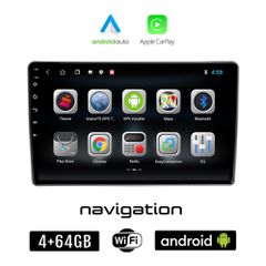 NISSAN MICRA (2010 - 2016) Android οθόνη αυτοκίνητου 4GB + 64GB με GPS WI-FI (ηχοσύστημα αφής 10" ιντσών OEM Android Auto Apple Carplay Youtube Playstore MP3 USB Radio Bluetooth Mirrorlink εργοστασιακ