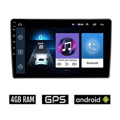 NISSAN MICRA (2010 - 2016) Android οθόνη αυτοκίνητου 4GB με GPS WI-FI (ηχοσύστημα αφής 10" ιντσών OEM Youtube Playstore MP3 USB Radio Bluetooth Mirrorlink εργοστασιακή, 4x60W, AUX)