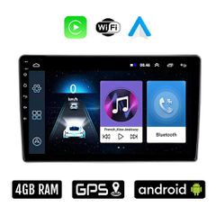 NISSAN MICRA (2010 - 2016) Android οθόνη αυτοκίνητου 4GB με Ελληνικό GPS WI-FI Apple Carplay Android Auto (ηχοσύστημα αφής 10" ιντσών OEM Youtube Playstore MP3 USB Radio Bluetooth Mirrorlink 4x60W εργ