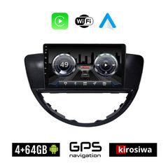 KIROSIWA 4+64GB SUBARU TRIBECA (2007 - 2014) Android οθόνη αυτοκίνητου 4GB με GPS WI-FI (ηχοσύστημα αφής 9" ιντσών Youtube Playstore MP3 USB Radio Bluetooth Mirrorlink 4x60W Apple Carplay Android