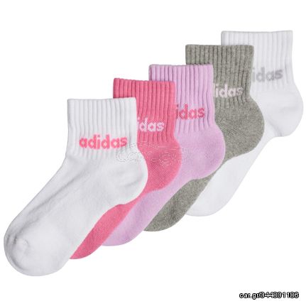 adidas Linear Ankle Socks 5 Pairs Kids