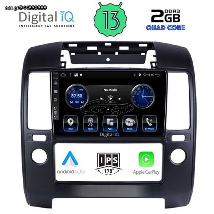 MEGASOUND - DIGITAL IQ BXH 3454_CPA A/C (9inc) MULTIMEDIA TABLET for NISSAN NAVARA D40 mod. 2006-2011 με A/C