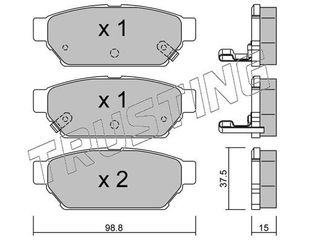 ΤΑΚΑΚΙΑ ΟΠΙΣ MITSUBISHI CARISMA-COLT IV-LANCER V-PERSONA-MIR TRUSTING 411.0