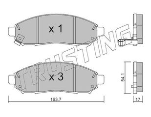 ΤΑΚΑΚΙΑ ΕΜΠΡ NISSAN NAVARA-PATHFINDER TRUSTING 759.0