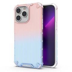 Θήκη για iPhone 14 Pro Max Hurtel Ombre Protect Armored Back Cover - Ροζ / Μπλε