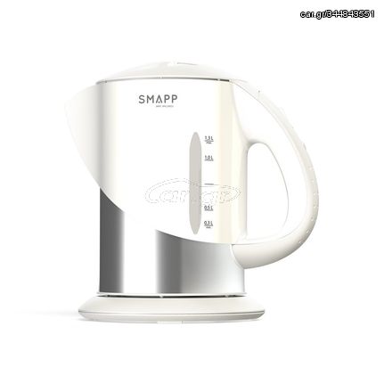 Cordless kettle 1.3 l SMAPP White