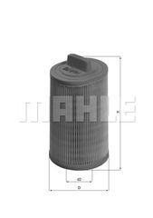 Φίλτρο αέρα MAHLE ORIGINAL LX1277 Mercedes-Benz C-Class SW S204 1800cc C180 CGI 156ps 2009-2014 (2710940204,A2710940204)