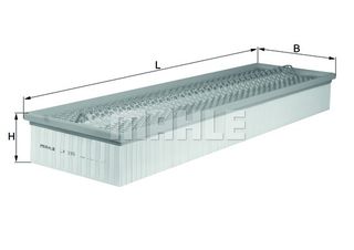 Φίλτρο αέρα MAHLE ORIGINAL LX335 Mercedes-Benz Vario 4200cc D 177ps 2006- (0020949304,0020949504,0040944104,0040946704,A0020949304)