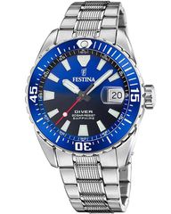 Festina Silver Stainless Steel Bracelet F20669/1