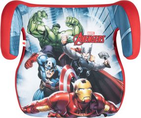 Καθισματάκι Αυτοκινήτου Booster Παιδικό 15-36kg Avengers Iron Man - Hulk - Captain America - Thor 1τμχ Colzani