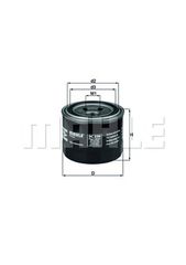 Φίλτρο λαδιού MAHLE ORIGINAL OC230 Hyundai Sonata 2400cc 113ps 1988-1991 (1221800110,1230A153,12915035150,12915035151,15208AA170)