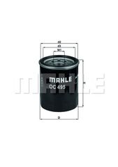 Φίλτρο λαδιού MAHLE ORIGINAL OC495 Smart 454 1100cc 75ps 2004-2006 (0001802810,A0001802810,MR984204)