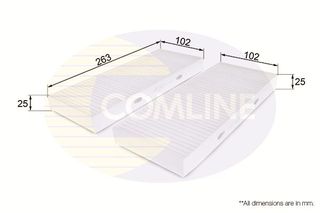 ΦΙΛΤΡΟ ΚΑΜΠΙΝΑΣ NISSAN COMLINE EKF221
