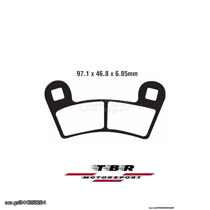 ΟΡΓΑΝΙΚΑ ΤΑΚΑΚΙΑ SP ORGANIC BRAKE PADS SP TBR608