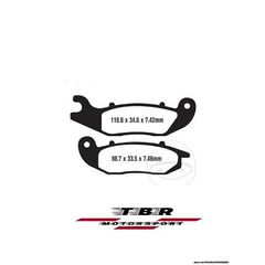 ΟΡΓΑΝΙΚΑ ΤΑΚΑΚΙΑ SP ORGANIC BRAKE PADS SP TBR912