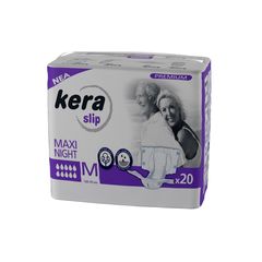 Πανες ακρατειας Kera Slip Medium Maxi Night ΝΥΧΤΟΣ 20 τεμαχιων ( Maxi ΝΥΧΤΟΣ ΕΝΙΣΧΥΜΕΝΟ)