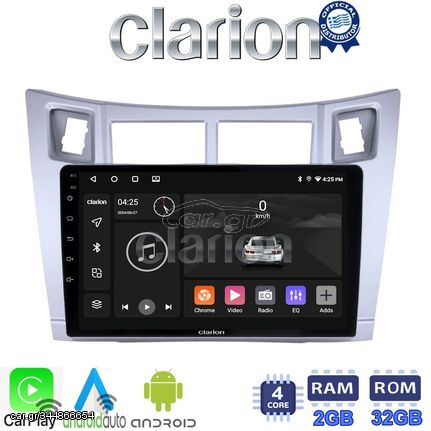 CLARION GL31084S Multimedia οθόνη συμβατή για Τoyota Yaris 2006 > 2011 με 4 πύρηνο επεξεργαστή με 2GB/32GB και 2Κ οθόνη | Pancarshop