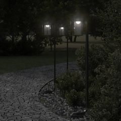 Φωτιστικό Δαπέδου Εξ. Χώρου Μαύρο 100 εκ. Ανοξείδωτο Ατσάλι 4006347