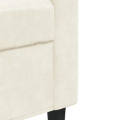 Πολυθρόνα Κρεμ 60 εκ. Βελούδινη 4007612-thumb-6