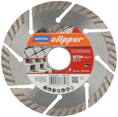 Δίσκος διαμαντέ μπετού STANDARD BETON TURBO 115X22,23mm χρήση σε μπετόν και οπλισμένο μπετόν. Ξηρής κοπής. / 70184608578