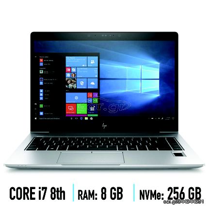 HP EliteBook 840 G6 – Μεταχειρισμένο laptop – Core i7 8th – 8gb ram – 256gb NVMe ssd | |