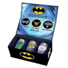 DC Batman Super-Villain Collectible Mini Cup Set / Fan Shop and Merchandise