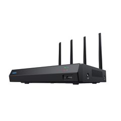 Reolink NVS12W - 12-Channel Wi-Fi 6 NVR, Support Up to 16MP Cam, 5/2.4 GHz Wi-Fi, 2TB HDD, 16TB Storage Capacity, black