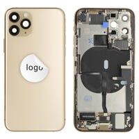 For iPhone/iPad (AP11P0024GOPSP) Rear Cover (Pulled A) incl. small parts - Gold, For iPhone 11 Pro