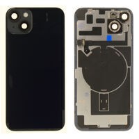 For iPhone/iPad (AP14PL0024BPG-B) Back Glass (Pulled B) - Black, For iPhone 14 Plus