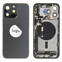 For iPhone/iPad (AP15PM0024BLPSP-C) Rear Cover (Pulled C) incl. small parts - Blue, For iPhone 15 Pro Max