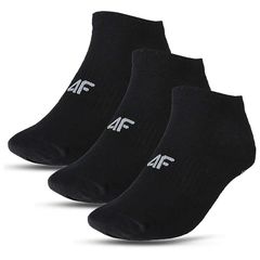 4F Κάλτσες 3 pairs 4FWMM00USOCF276-20S Μαύρες