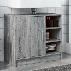 Ντουλάπι Νιπτήρα Grey Sonoma 63x29x55 εκ. Επεξεργασμένο Ξύλο 848134