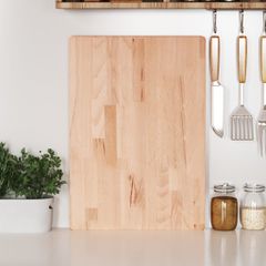 Επιφάνεια Κοπής 50x35x4 εκ. από Μασίφ Ξύλο Οξιάς 355996
