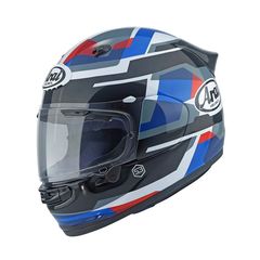 ΚΡΑΝΟΣ FULL FACE QUANTIC ABSTRACT BLUE ECE 22.06 | ARAI