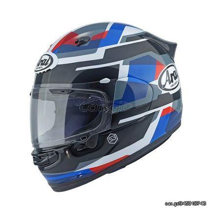 ΚΡΑΝΟΣ FULL FACE QUANTIC ABSTRACT BLUE ECE 22.06 | ARAI