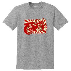 Κοντομάνικη μπλούζα Tokyo Motor ΓΚΡΙ