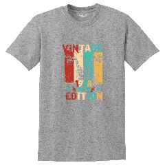 Κοντομάνικη μπλούζα Vintage 1968 ΓΚΡΙ