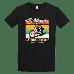 Κοντομάνικο California custom ΜΑΥΡΟ