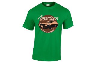 Κοντομάνικη μπλούζα American Muscle ΠΡΑΣΙΝΟ