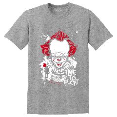 Κοντομάνικο Time to float ΓΚΡΙ