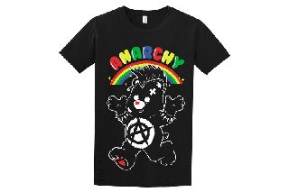 Κοντομάνικο Anarchy Bear ΜΑΥΡΟ